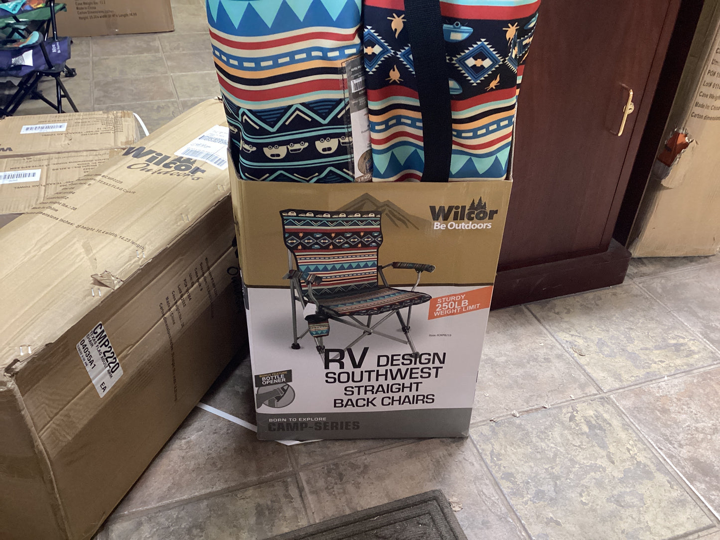 Rv Southwest Straight Back Chair