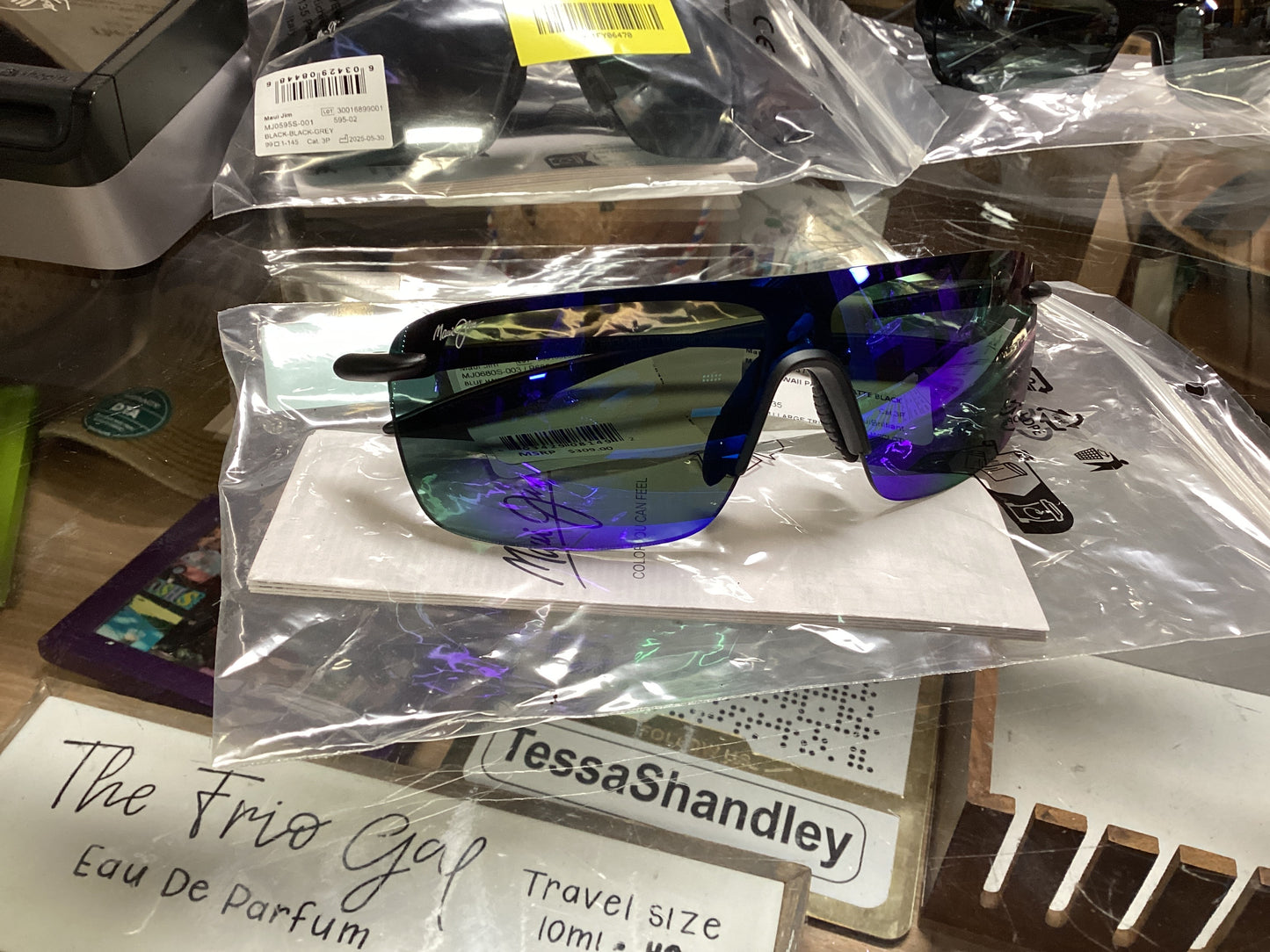 BLUE HAWAII PALULU MATTE BLACK Maui Jim