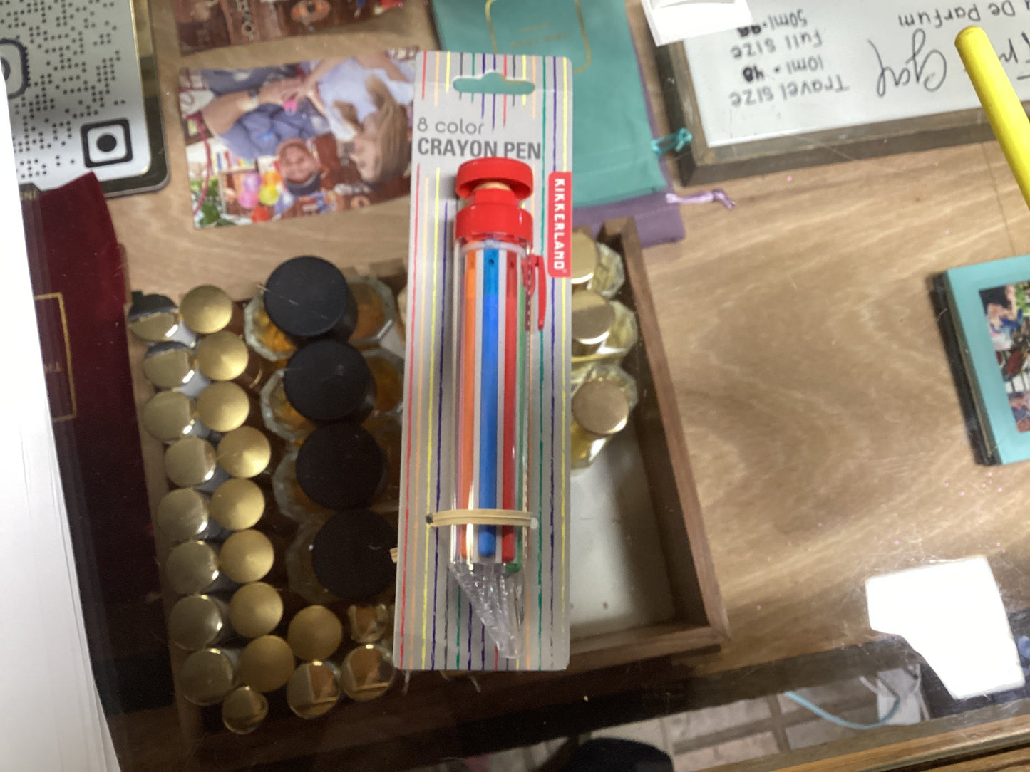 8 Color Crayon Pen