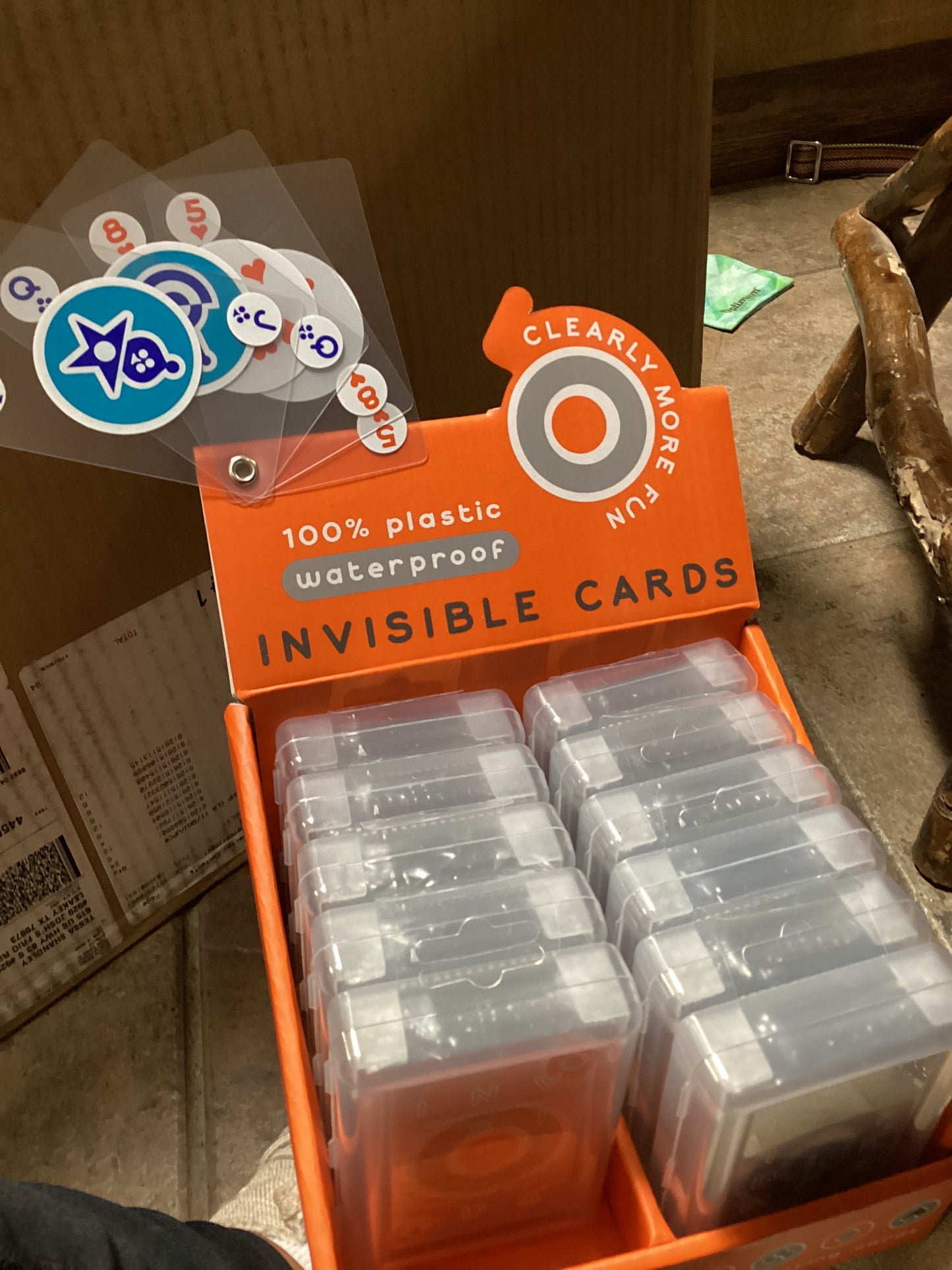 Invisible Playing Cards