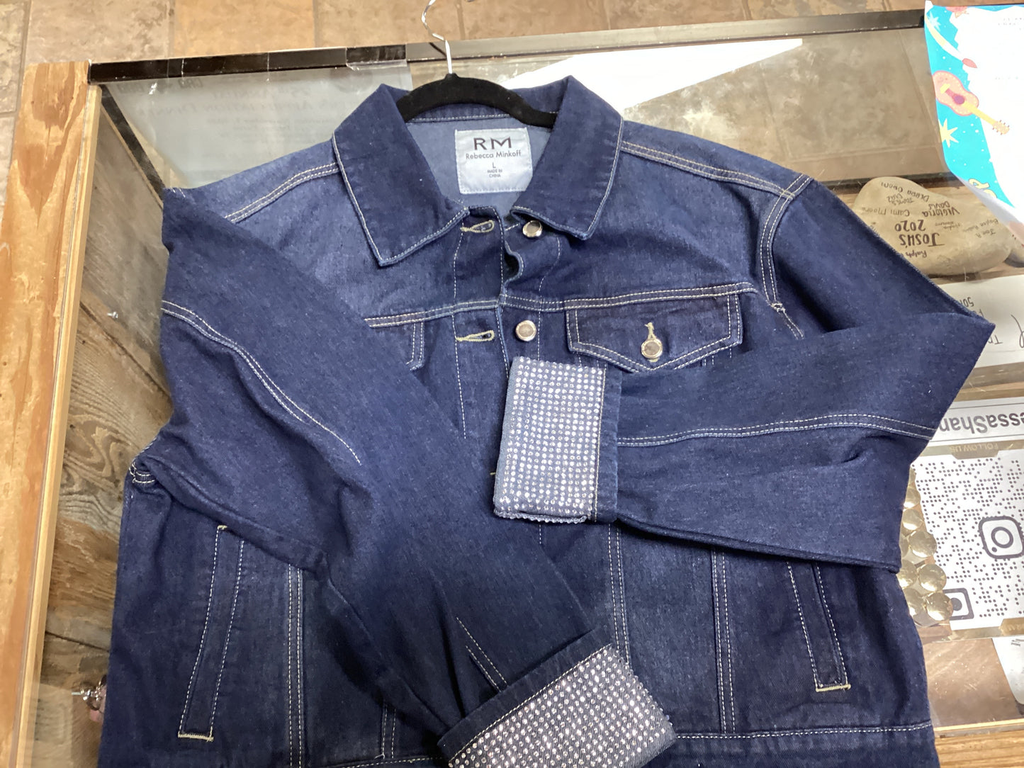 Bling Blue Denim Jacket