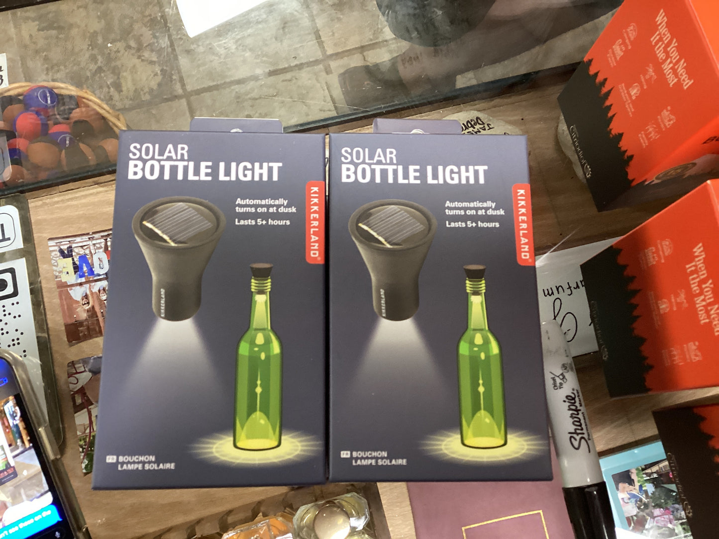 Solar Cork Light