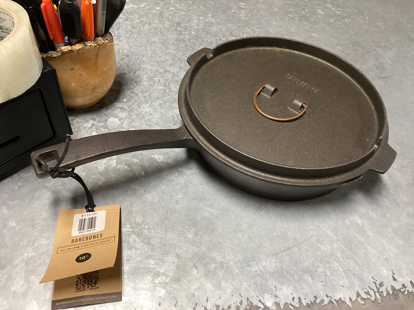 All In One Cast Iron Skillet