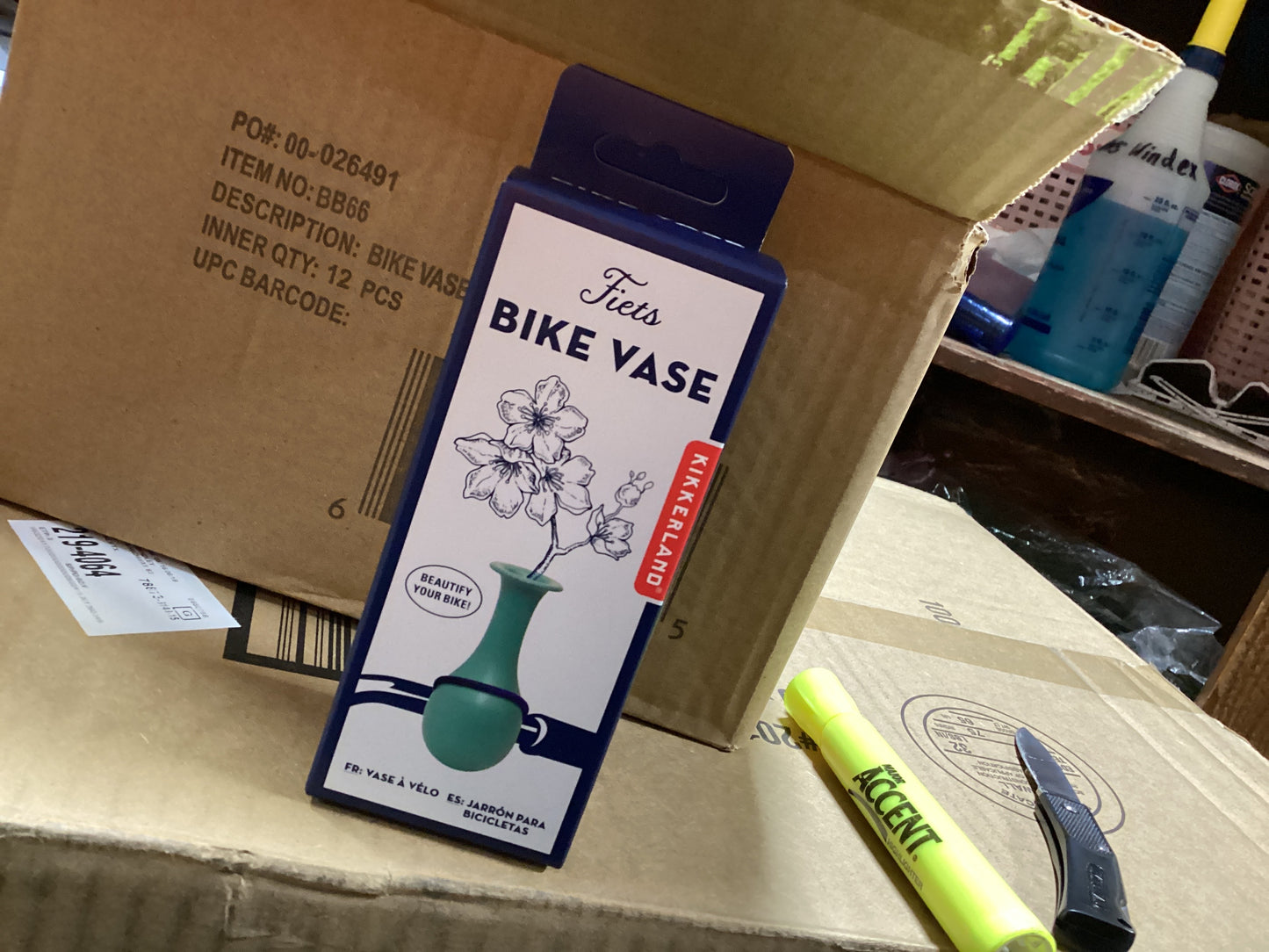 Bike Vase