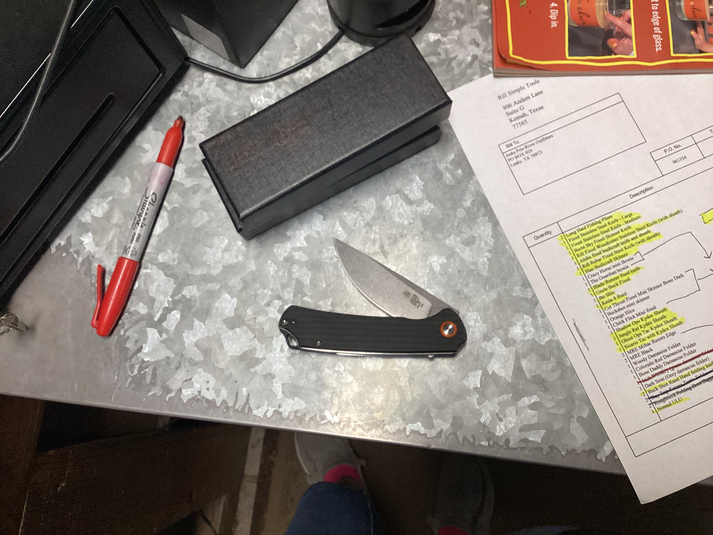 MRE Black knife