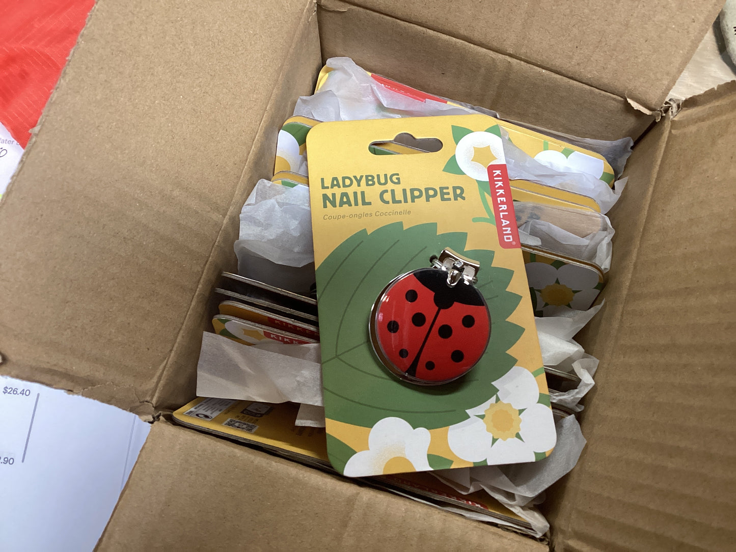 Ladybug nail clipper
