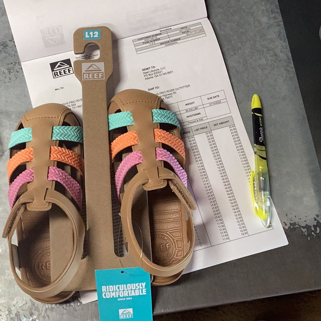 Little Water Beachy Kids Reefs Sandals Malibu Smoothie
