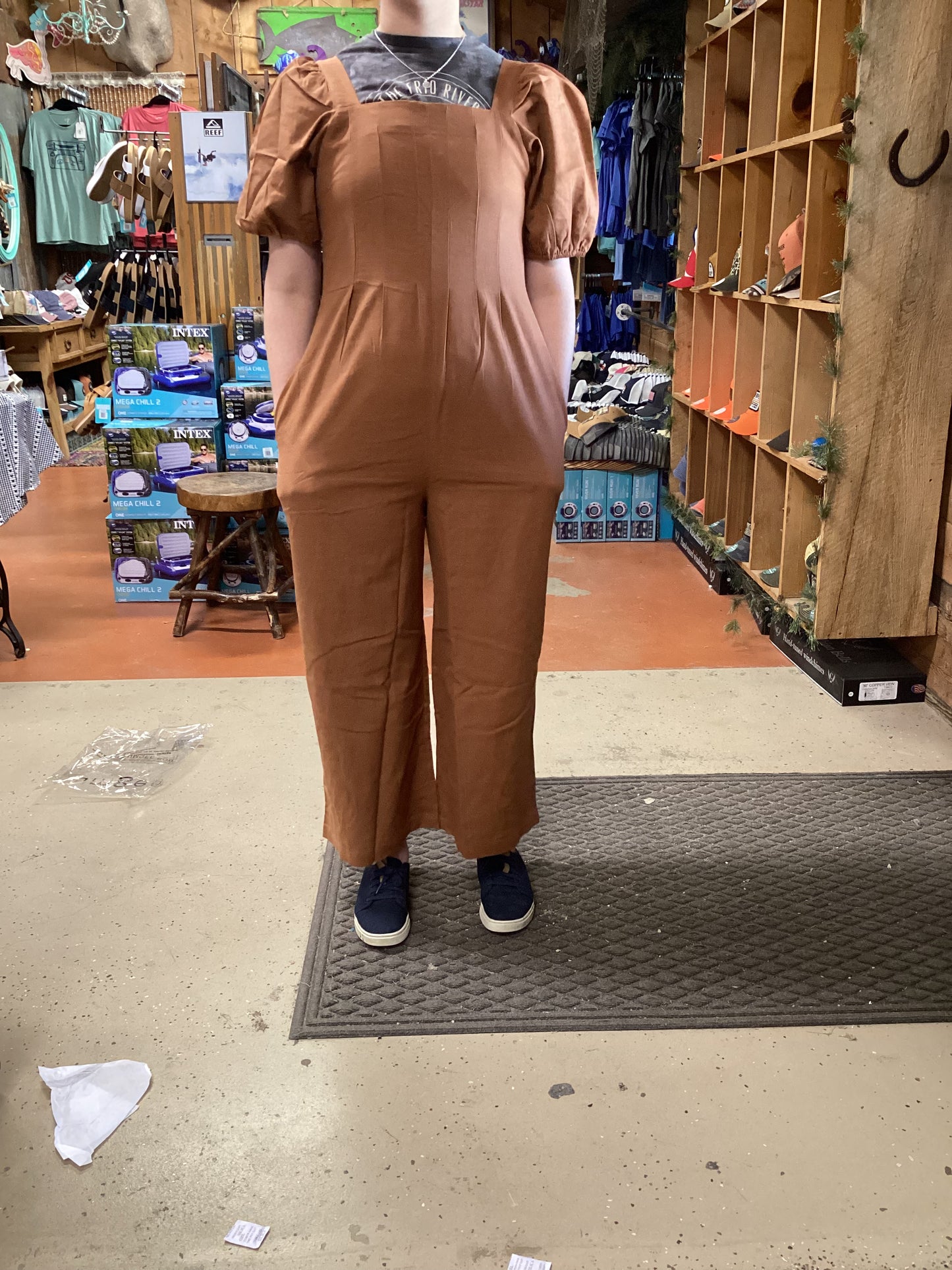 Brown Jumpsuit
