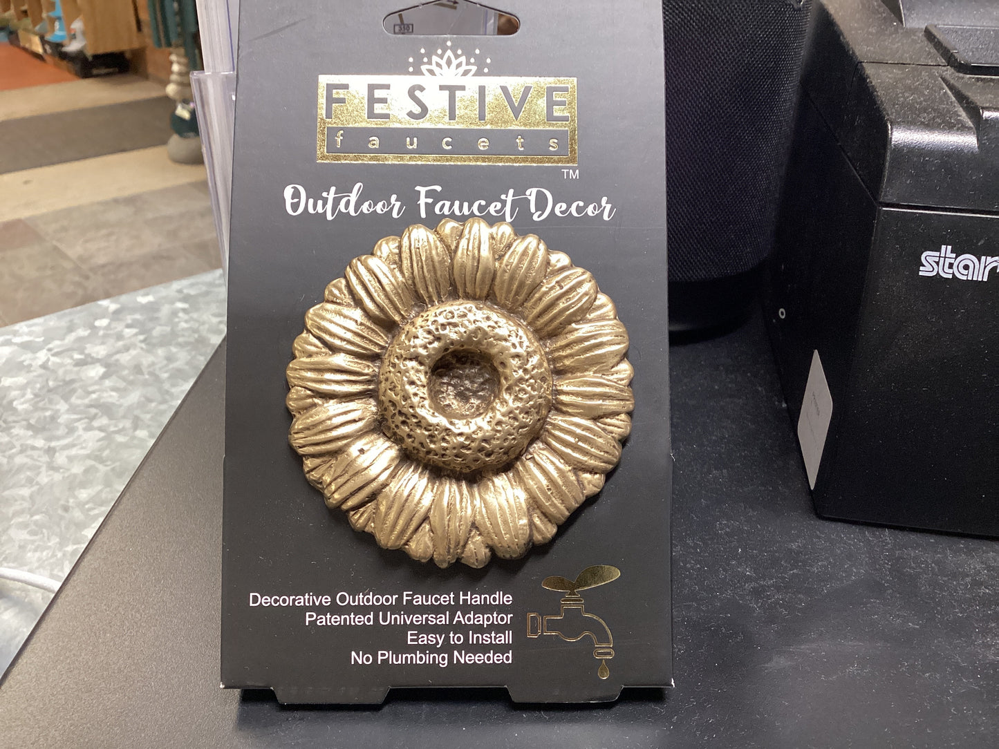 Festive Faucet Decor