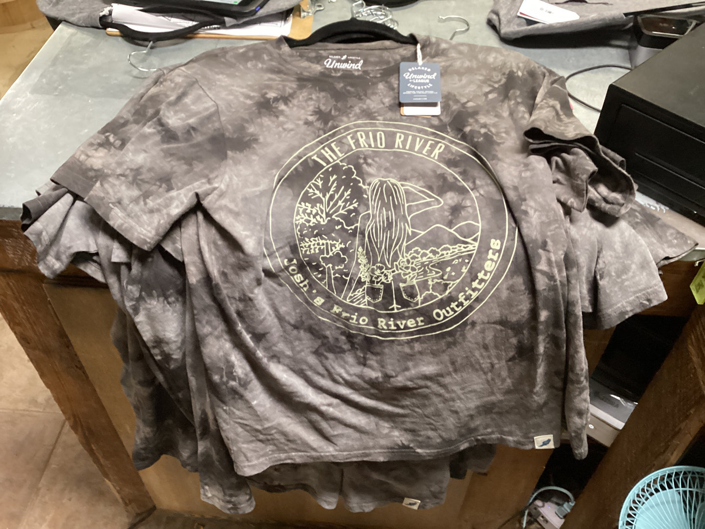 Grey Tie-dye Frio Gal T-Shirt
