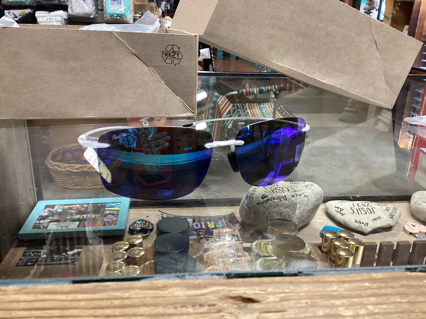 Blue Hema Crystal Matte Maui Jim