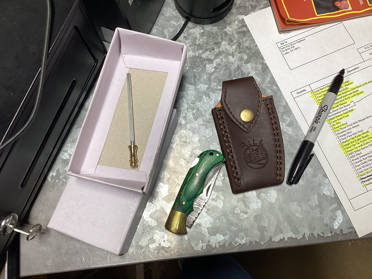 Irish Whiskey knife