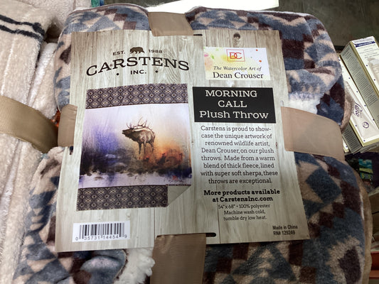 Morning Call Plush Throw