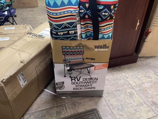 Rv Southwest Straight Back Chair