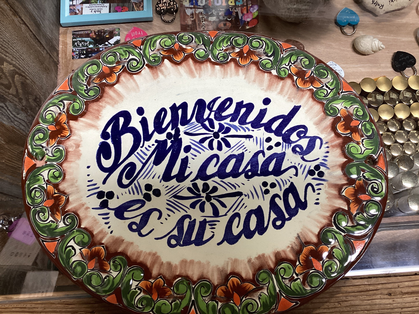 Bienvenidos mi casa es su casa