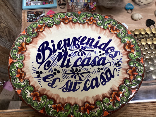 Bienvenidos mi casa es su casa