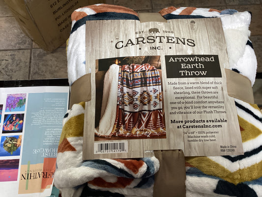 Arrowhead Earth Throw