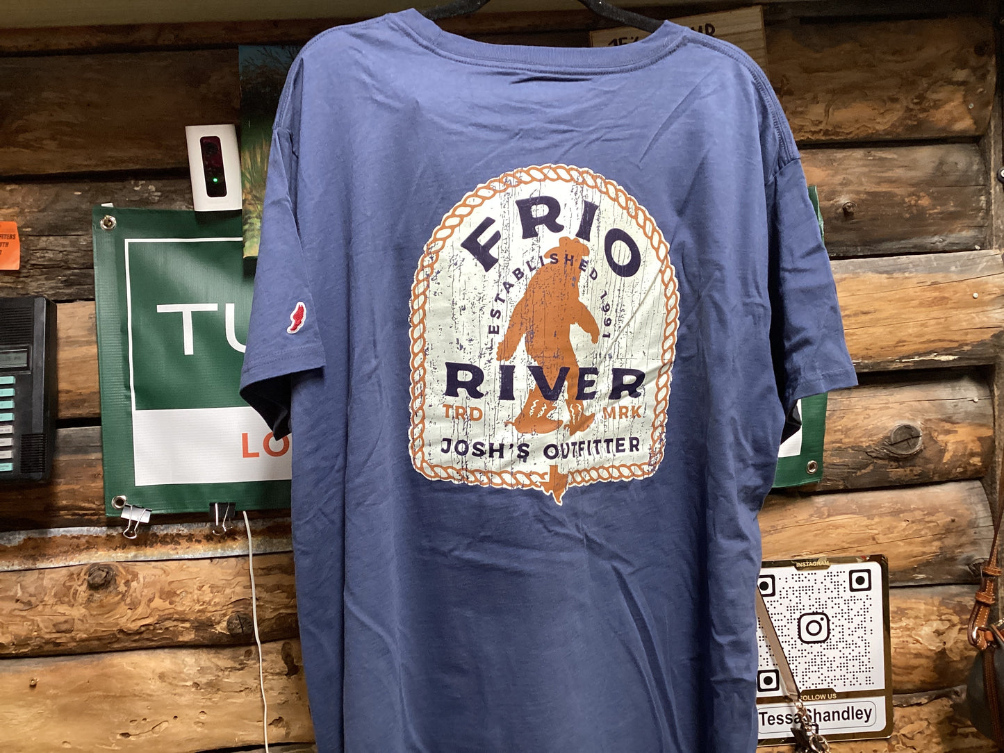 Spring Navy Sasquatch T-Shirt