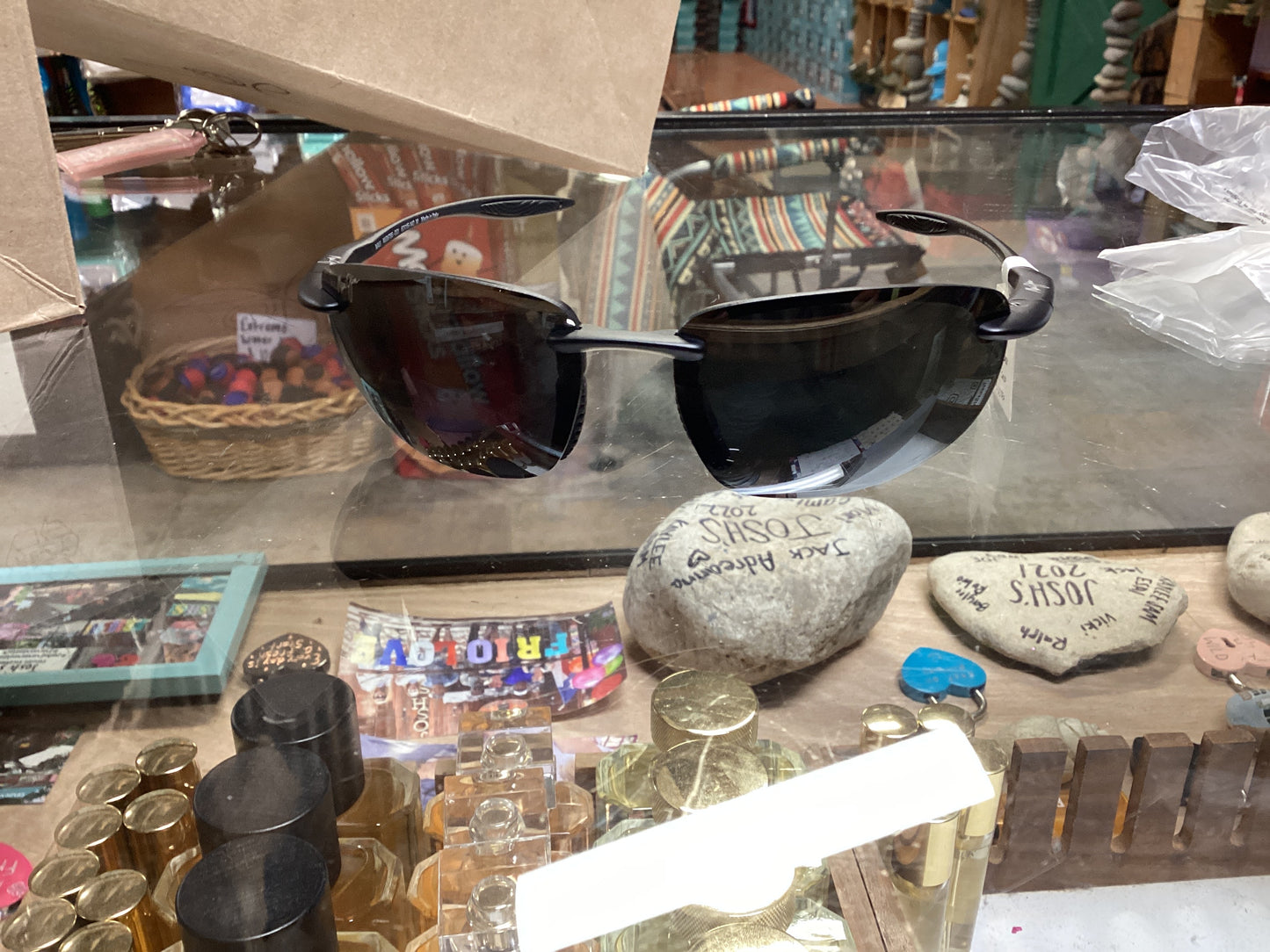 Grey HOOKIPA Ultra Matte Black Maui Jim