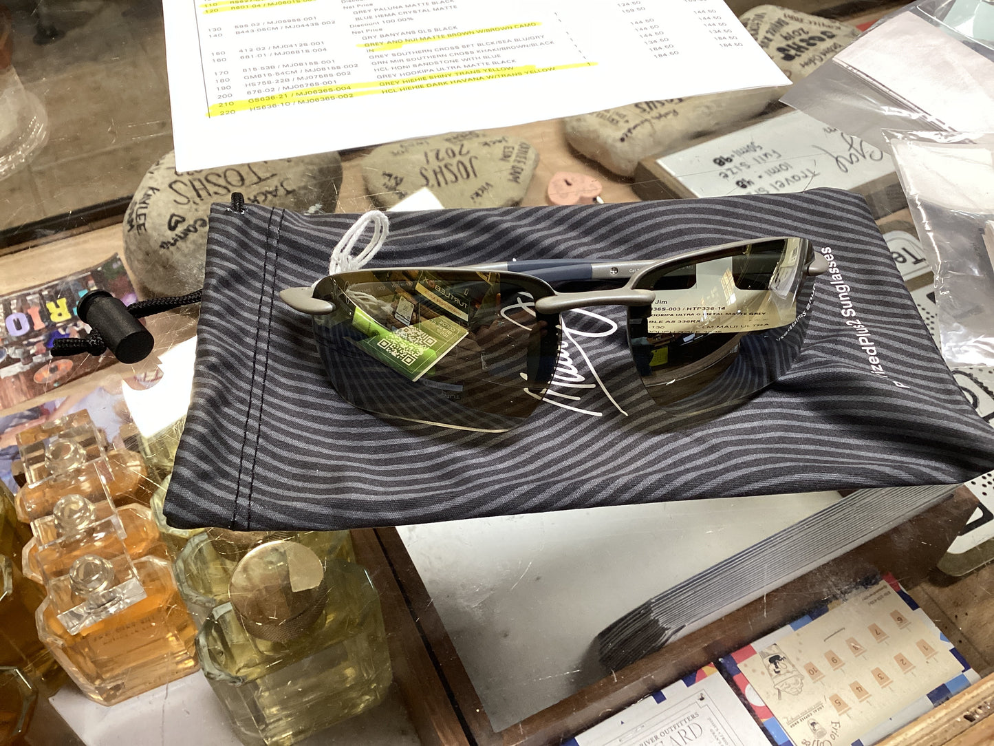 HTP HOOKIPA ULTRA G METAL MATTE GREY MAUI JIM