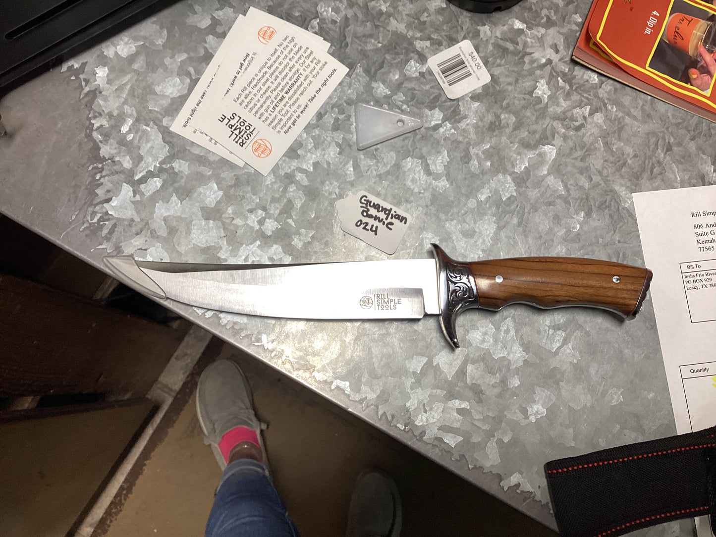 The Guardian Bowie knife