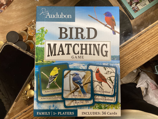 Bird Matching Card Game