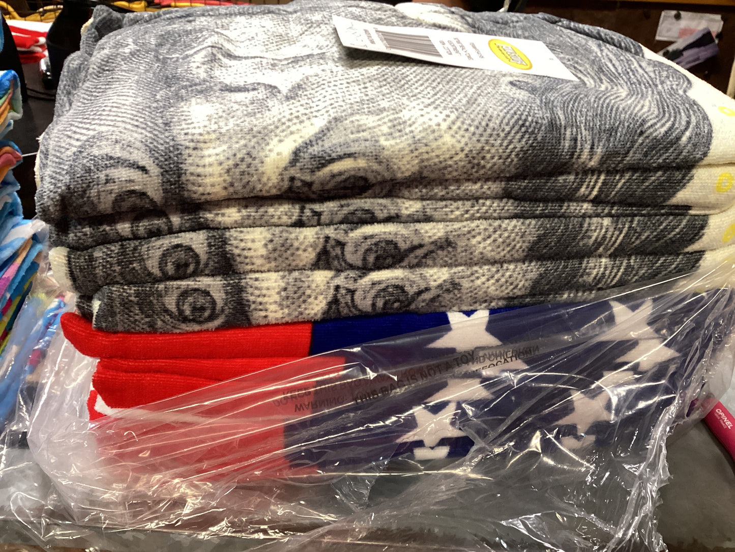 America/Money Beach Towels