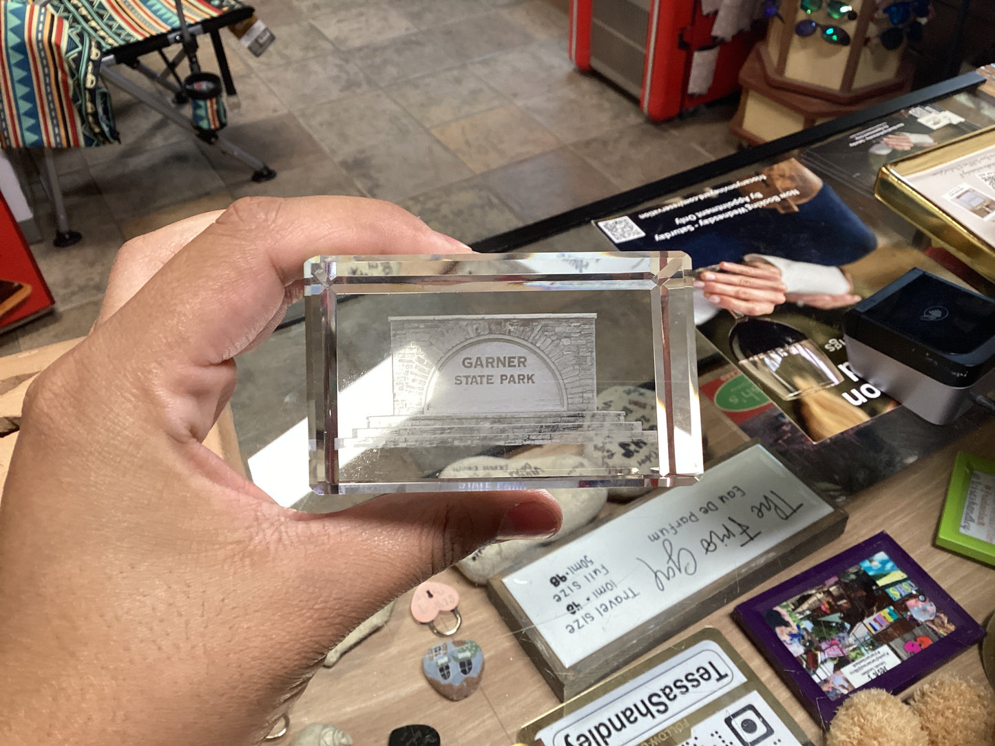 Garner State Park Crystal Desk Weight
