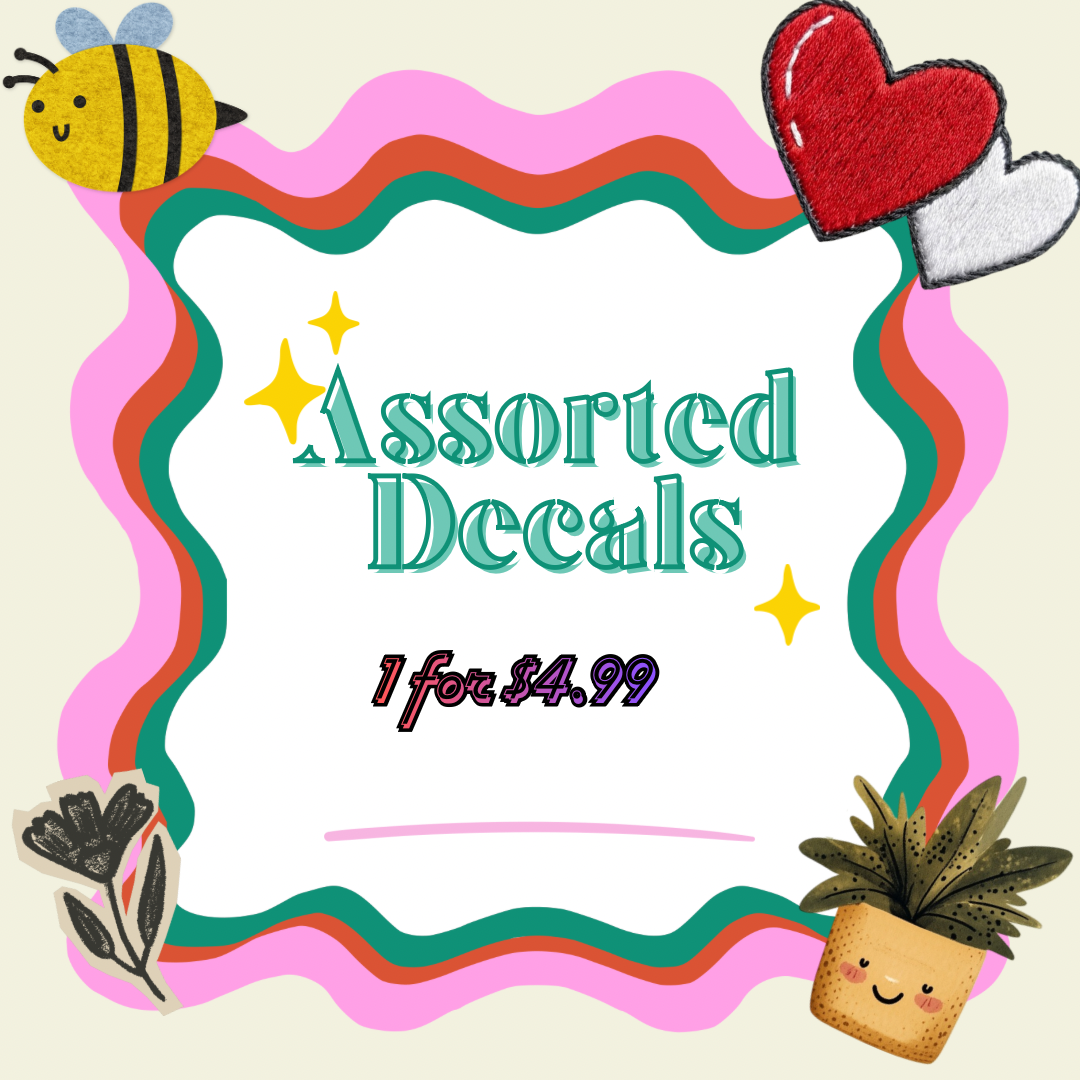 Assorted decals