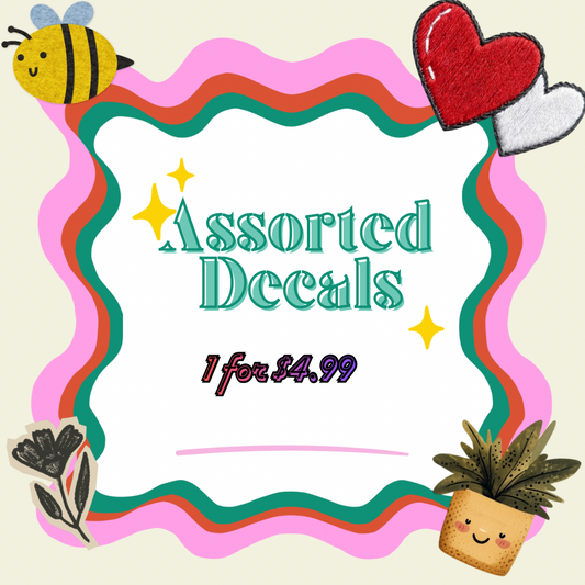 Assorted decals