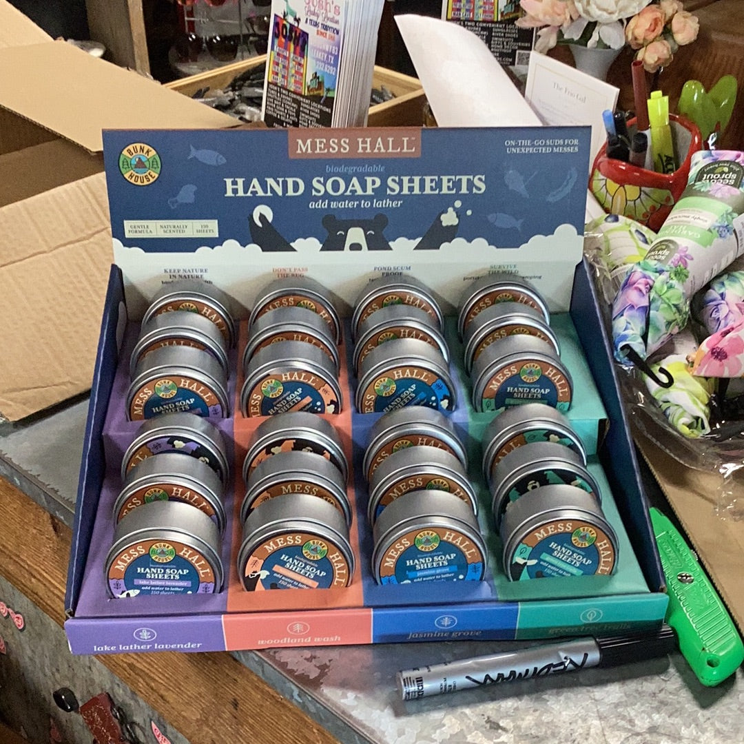 Mess Hall Hand Soap Sheets