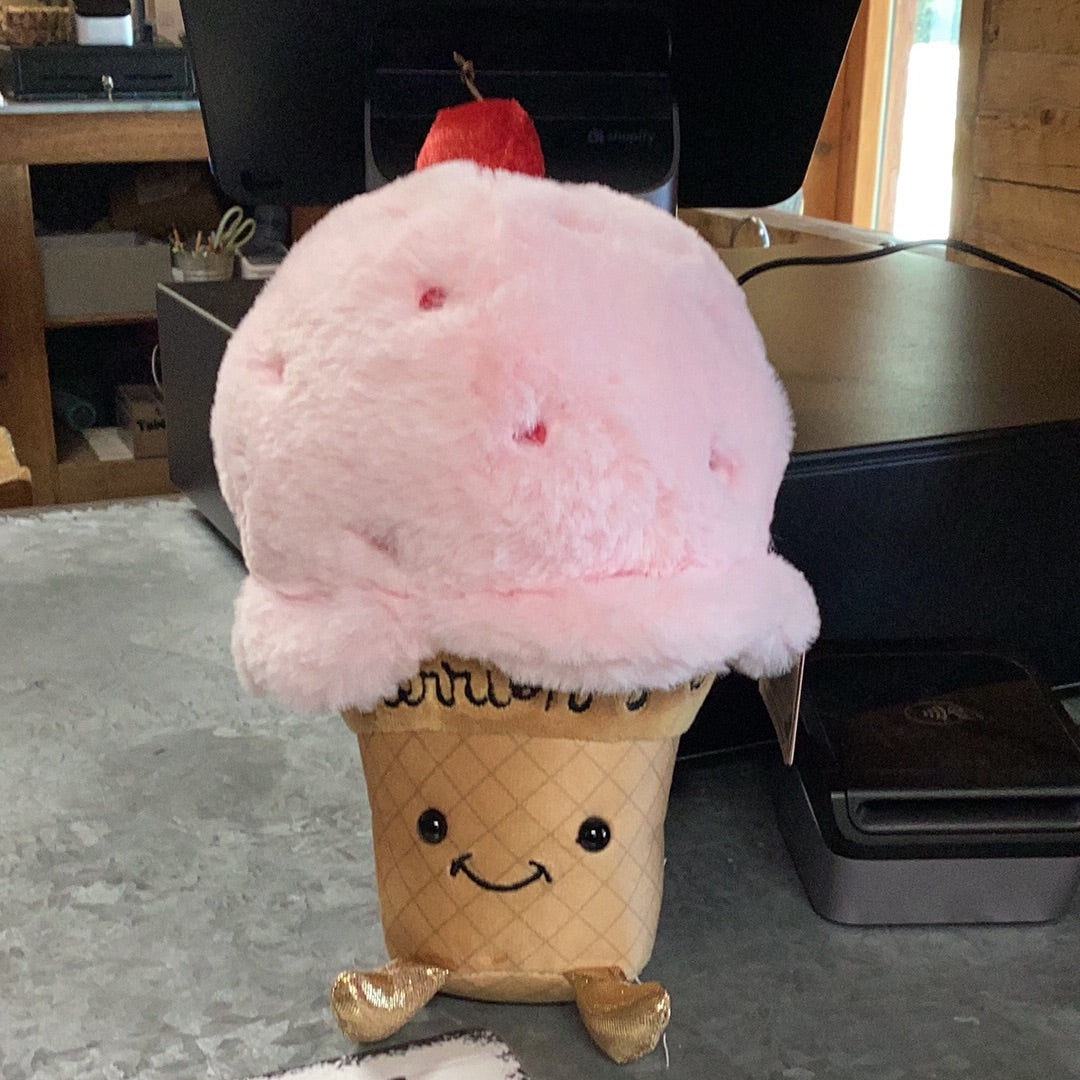 I cherrish you ice cream plush