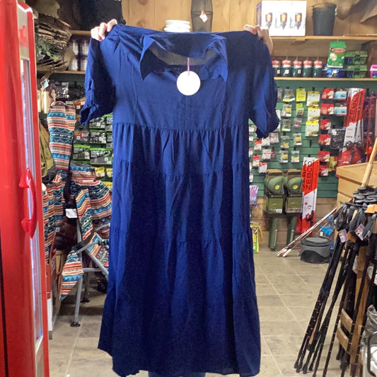 Blue Sleeve Dress